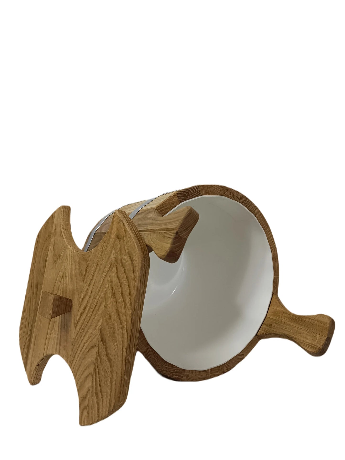 Sauna bucket with lid for Steaming Brooms 12l