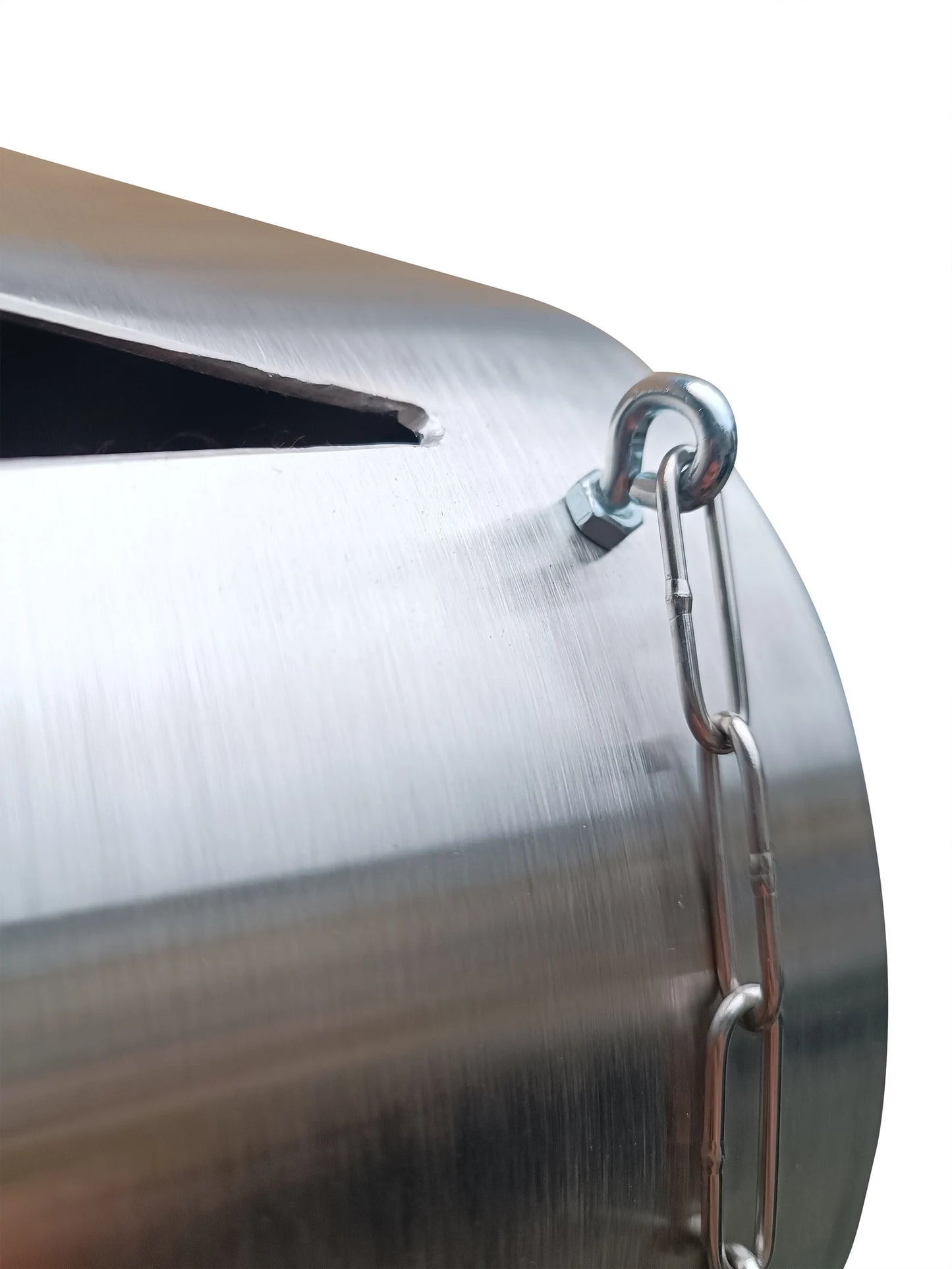 Horizontal ice waterfall bucket 15l (stainless steel)
