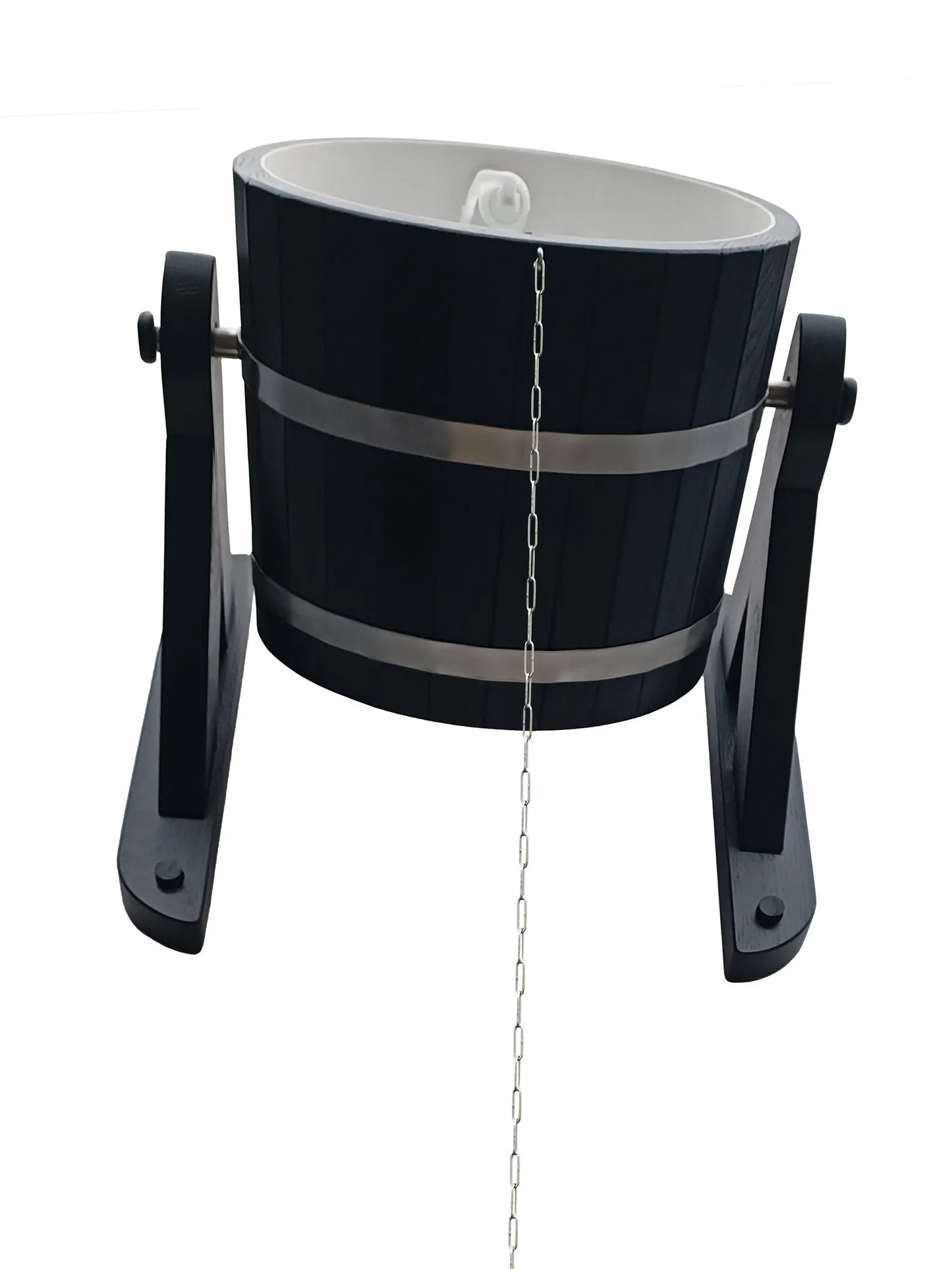 Black sauna waterfall 30l (oak)