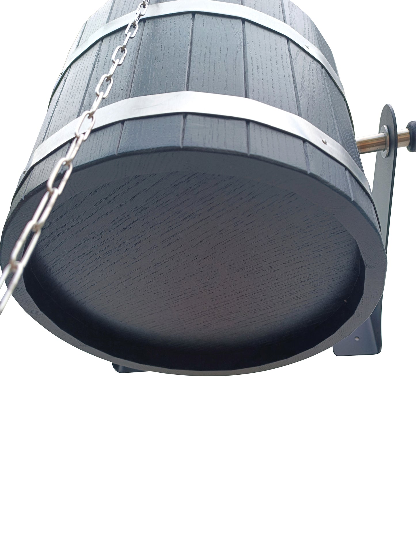 Black oak sauna bucket shower 20l ( full black)