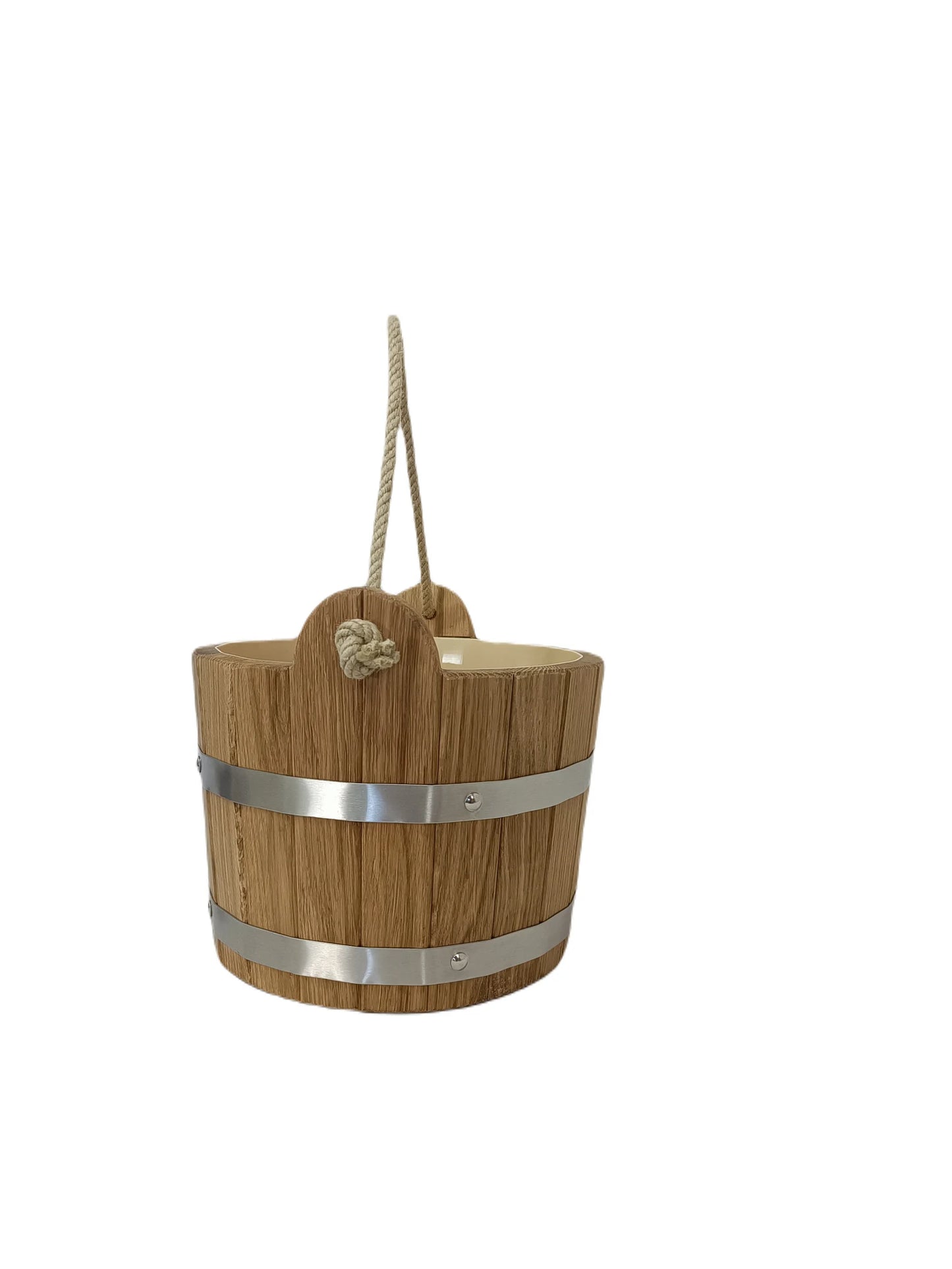 Oak sauna Bucket 5 L with rope