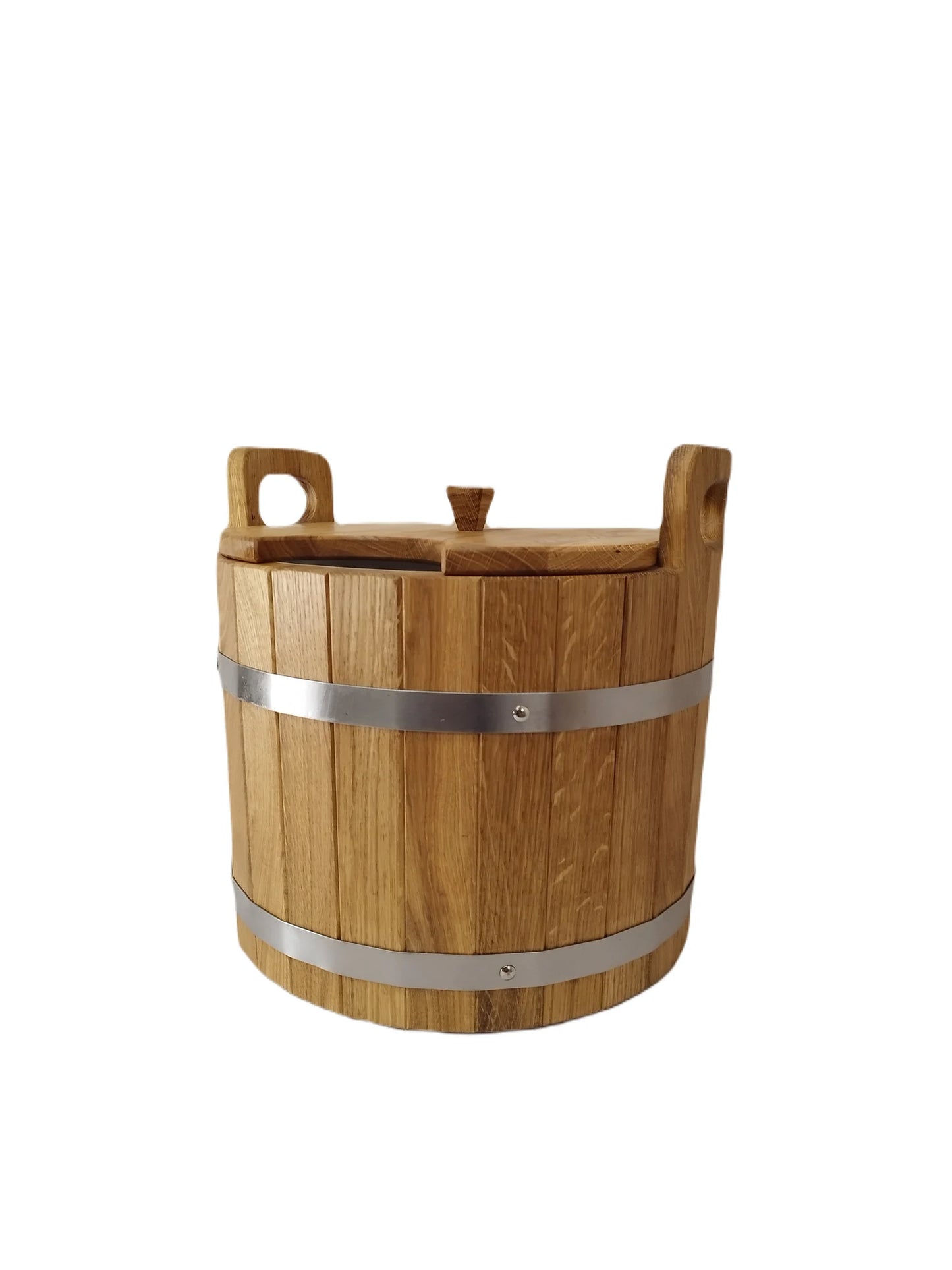 20l Sauna bucket with handles and lid  / bucket with lid .