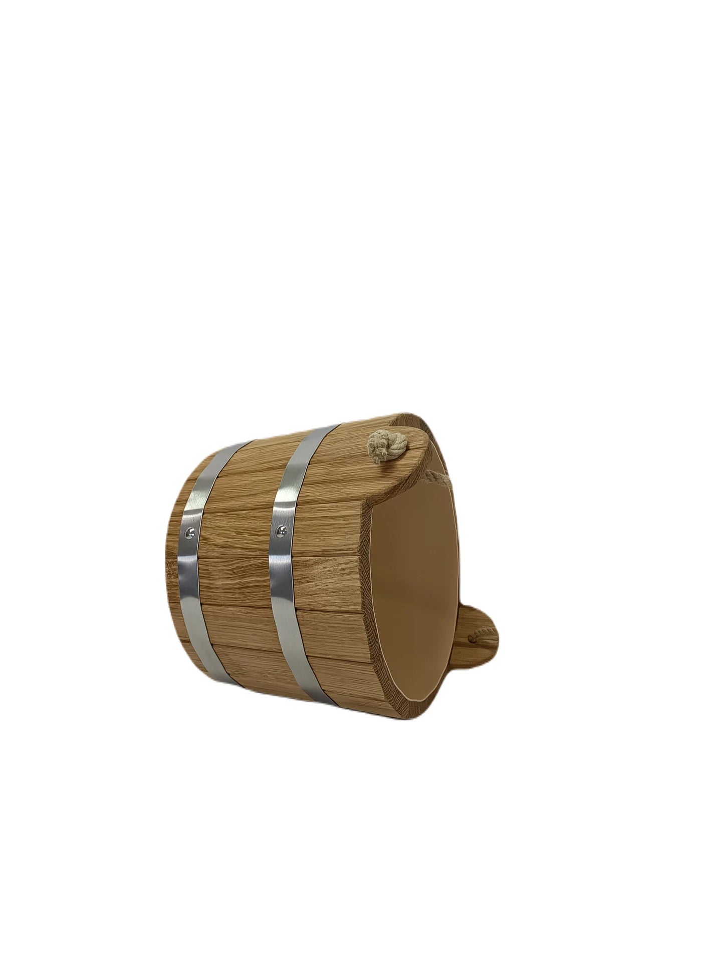 Oak sauna Bucket 5 L with rope