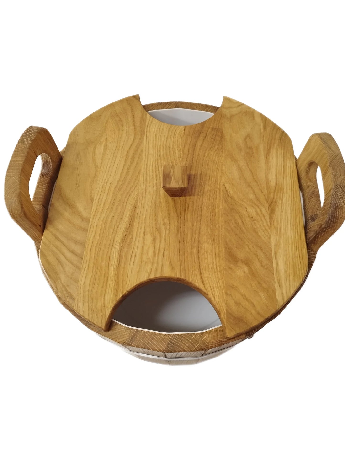 20l Sauna bucket with handles and lid  / bucket with lid .