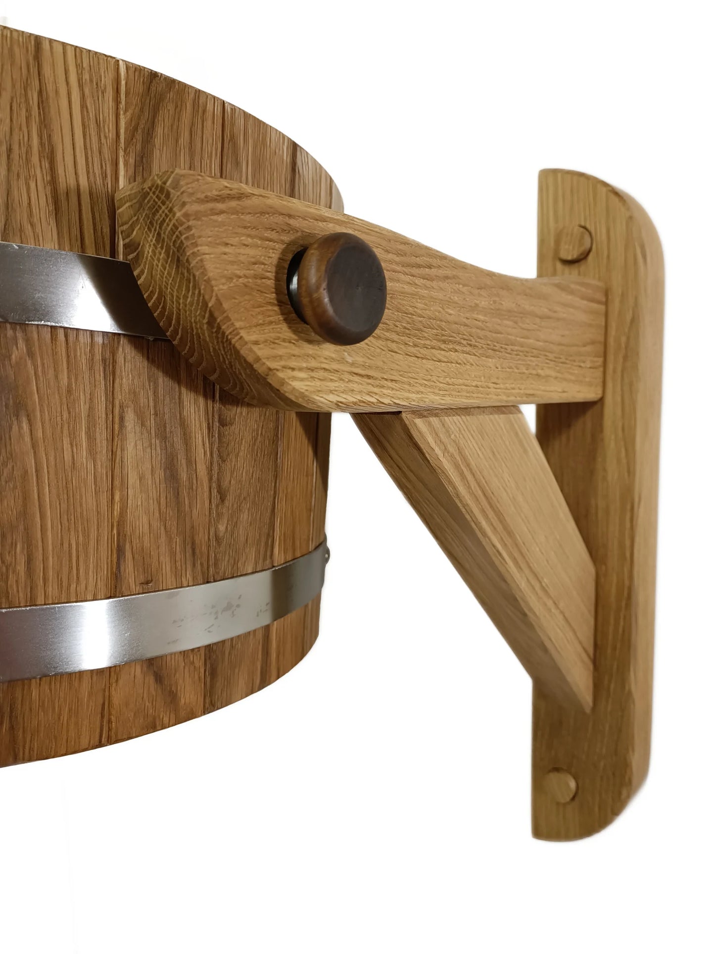 Oak sauna bucket shower 12l  (handmade)