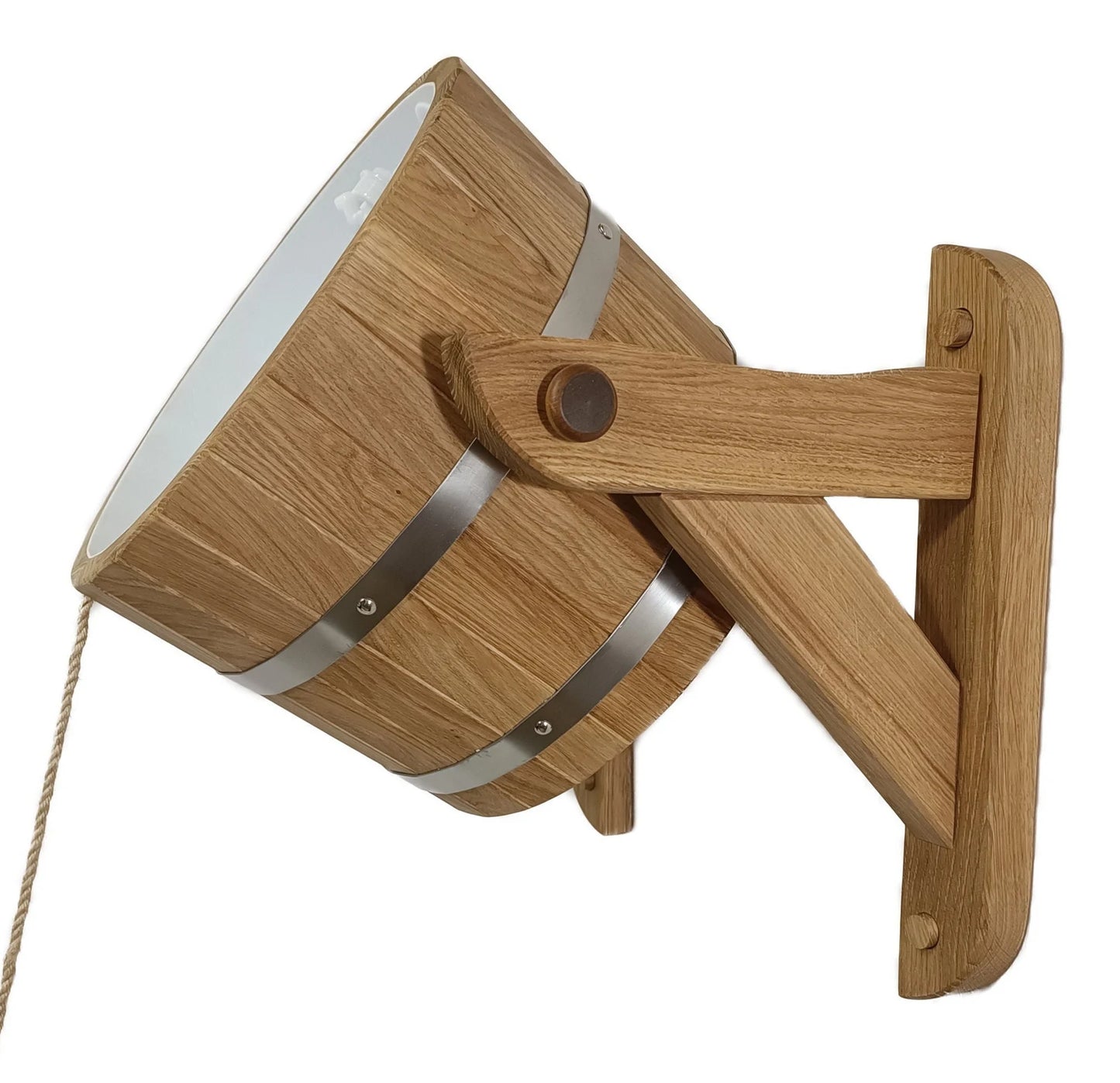 Sauna  bucket with lid for Steaming Brooms 20l