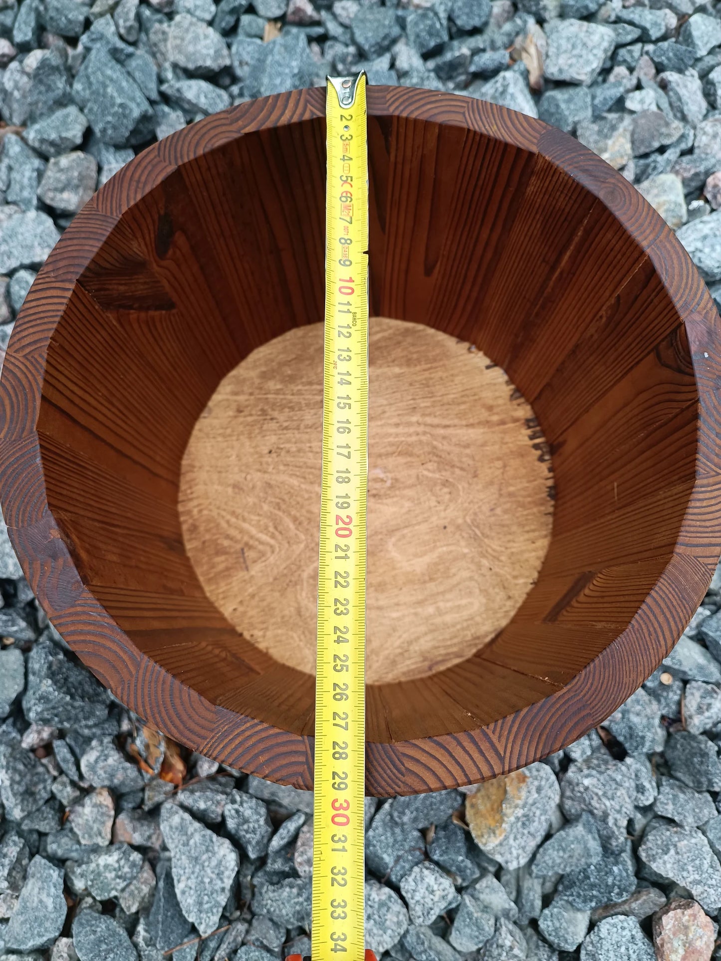 Wooden flower  pot / Flower planter /  indoor, outdoor.