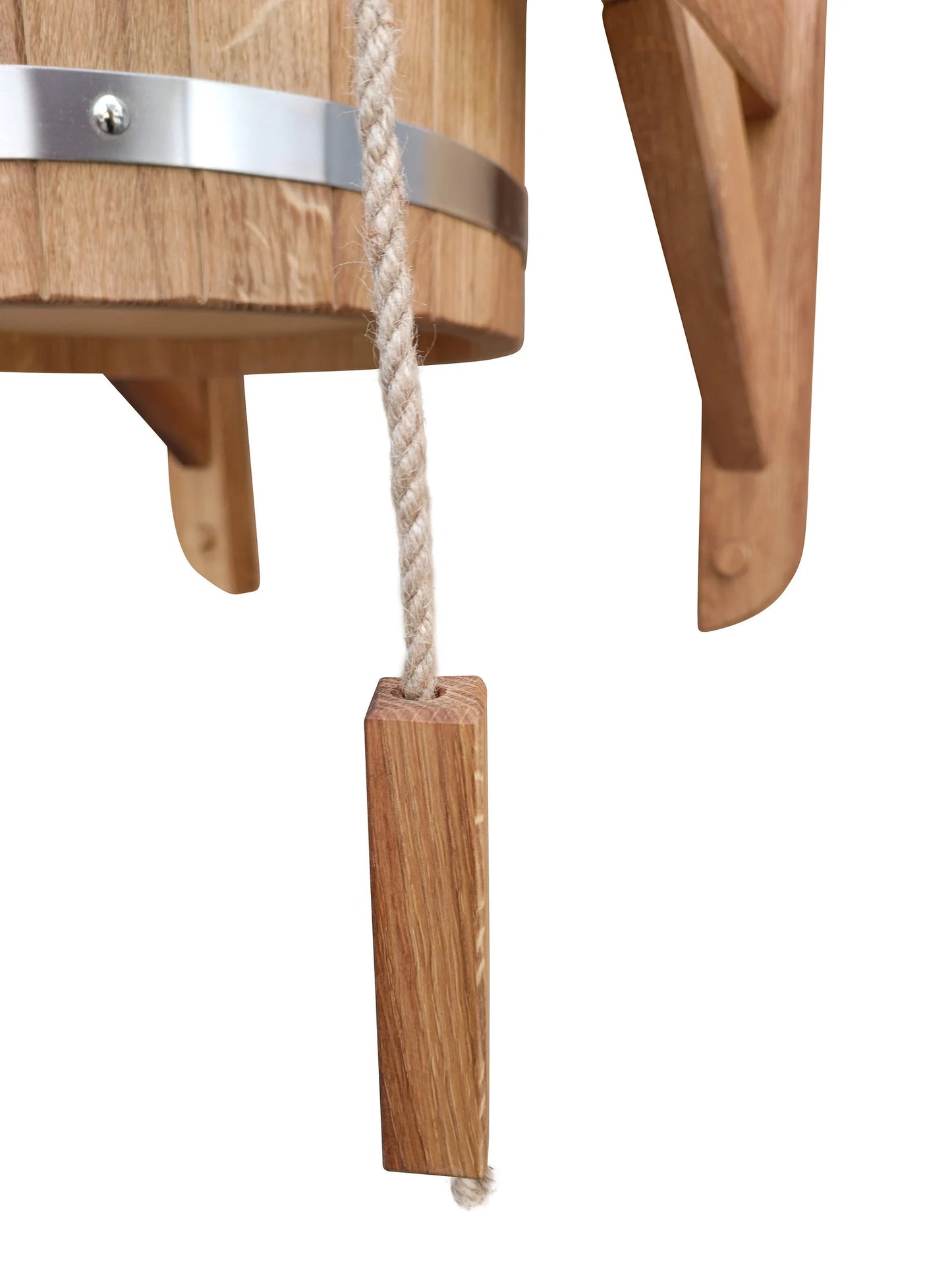 sauna waterfall 30l (oak) rope pull