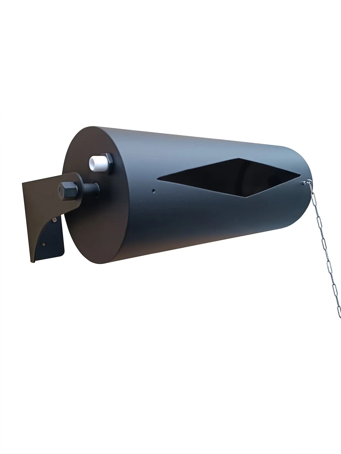 Black horizontal self spilling bucket 15l   (stainless steel)