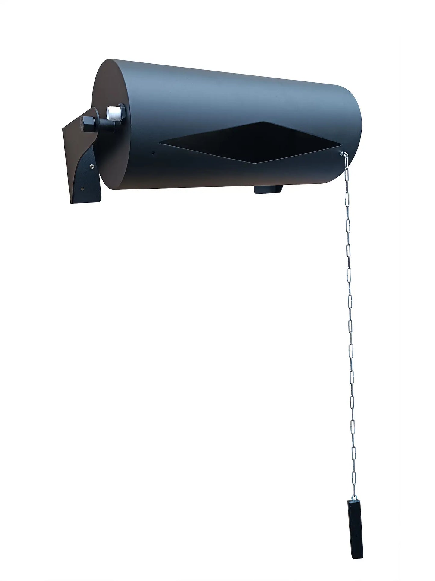 Black horizontal self spilling bucket 15l   (stainless steel)