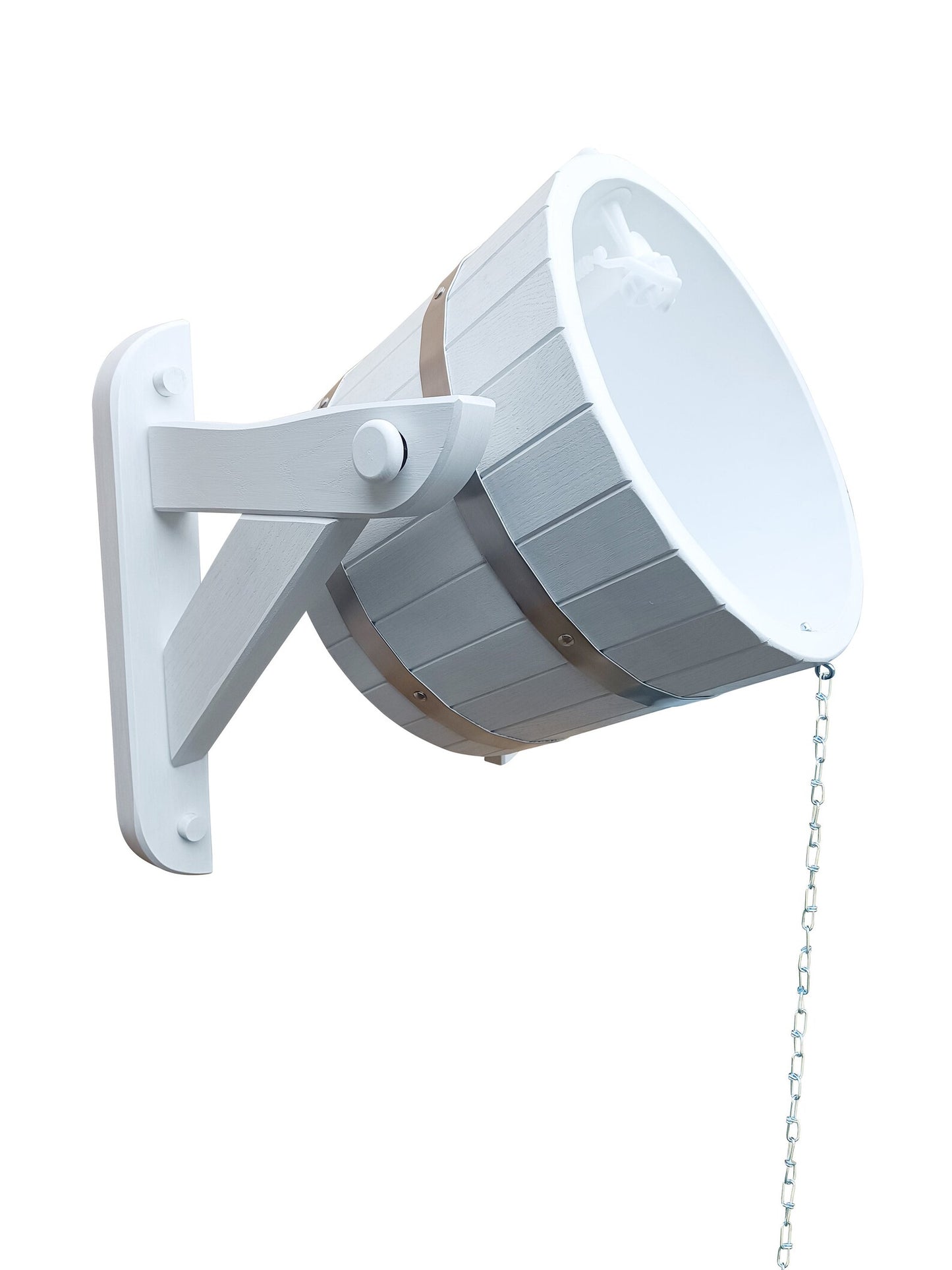 White oak sauna bucket shower 20l