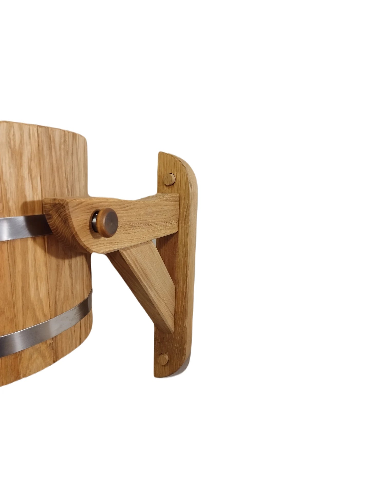 Oak sauna waterfall shower 12/ 20/ 30 litres