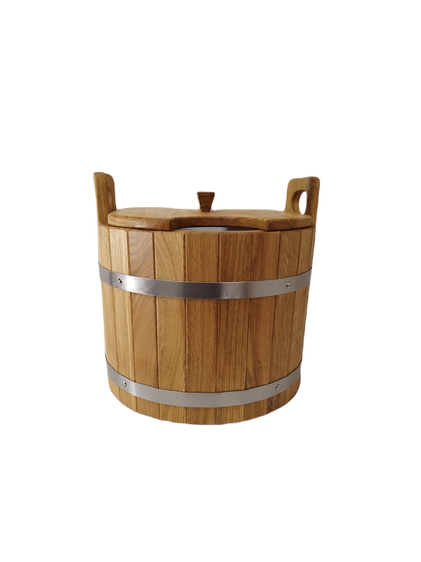 20l Sauna bucket with handles and lid  / bucket with lid .