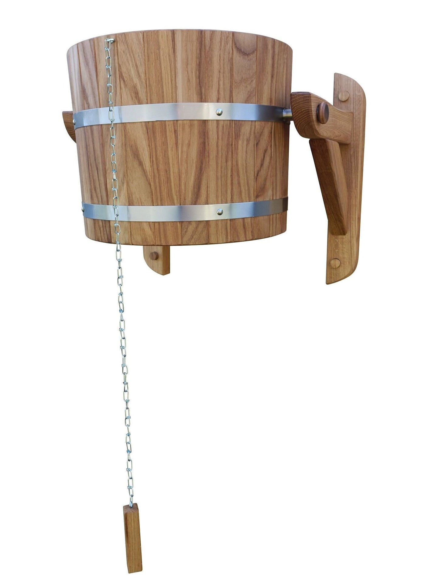 sauna waterfall 30l (oak)  /Sauna bucket shower 30l / extreme shower / Sauna Accessories